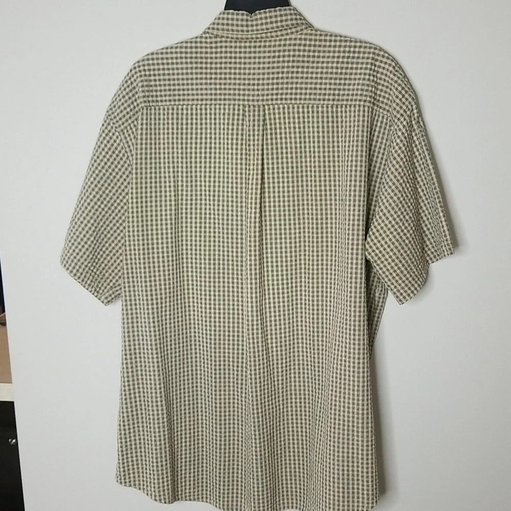 Mens DOCKERS  shortsleeve Button Down Shirt Sz XXL - Picture 5 of 5